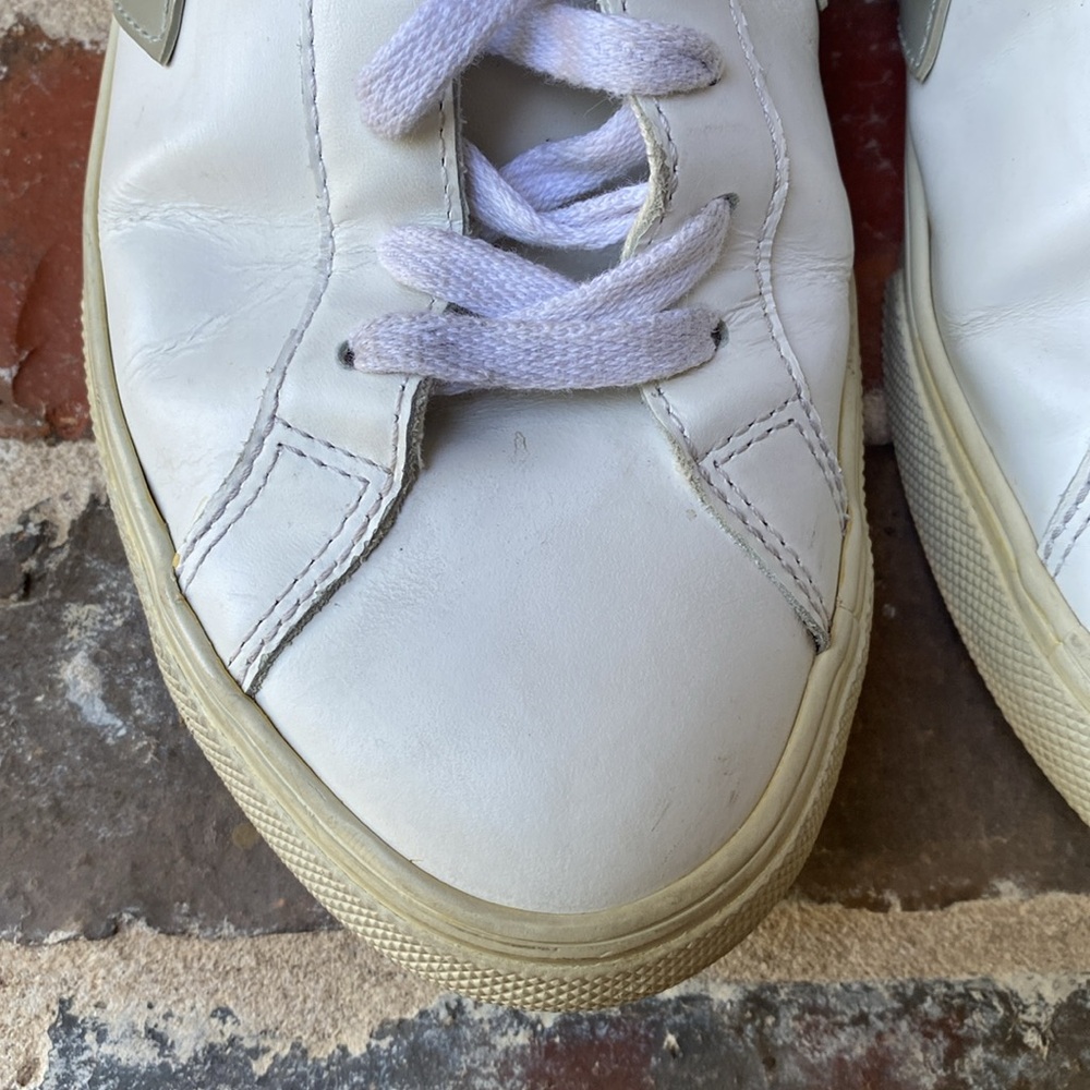 Veja low top sneakers with gray logo - Picture 13 of 16